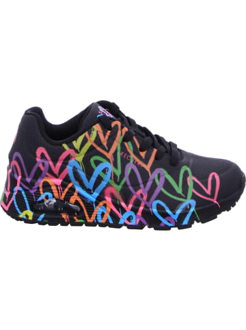 Skechers Schnürhalbschuh in schwarz