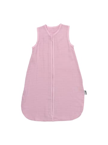 Schlummersack Musselin Babyschlafsack, 0.5 Tog in Rosa