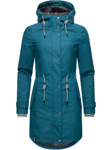 PEAK TIME Regenjacke L60041 in Petrol22