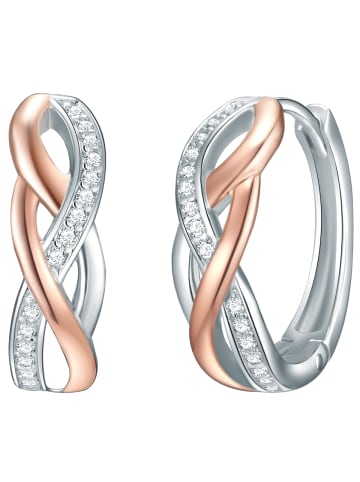 Rafaela Donata Creolen Sterling Silber Zirkonia in silber