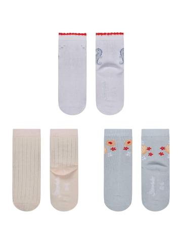 Sterntaler Socken 3er-Pack Seepferdchen in weiß