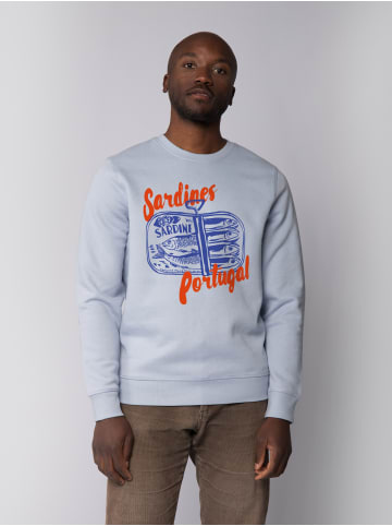wat? Apparel Sweatshirt sa in Serene Blue