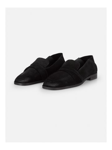Felmini Wide Fit Slipper in Schwarz
