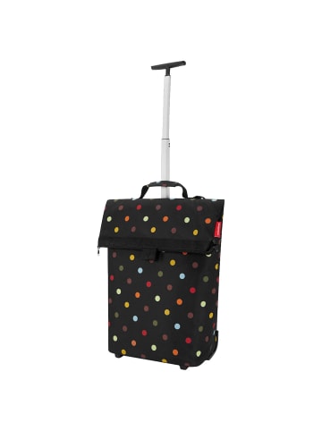 Reisenthel trolley M - Einkaufstrolley 53 cm (herringbone mokka) in dots