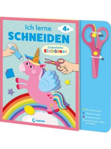 Loewe Verlag Buch - Ich lerne schneiden - Zauberhafte Einhörner