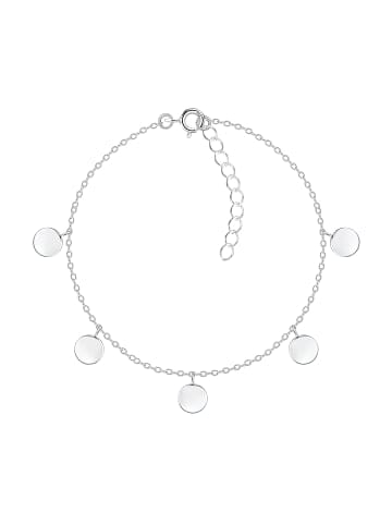 Alexander York Armband PLÄTTCHEN in 925 Sterling Silber in silber