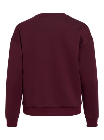 Vila Sweatshirt in Winetasting