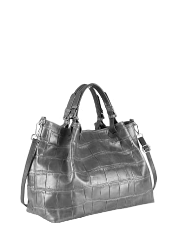 collezione alessandro XL Ledertasche " McBarth " in grau