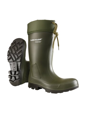 Dunlop Gummistiefel Purofort Thermoflex full safety in grün in grün