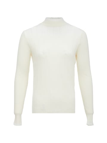 nelice Damen Strickpullover in Wollweiss
