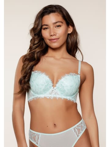 Linga Dore Linga Dore Push up BH in Jade Blau