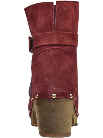 Sanita Comfortwear Stiefel "Wood-Ritina Boot" in Rot