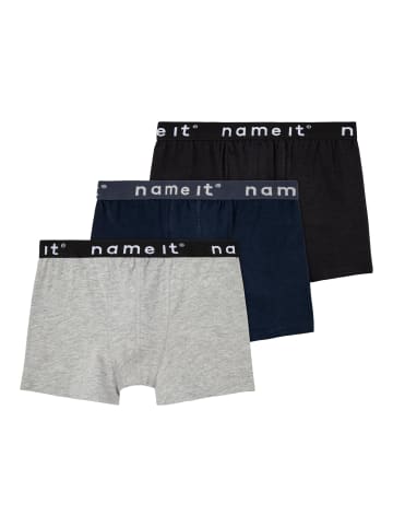 name it Boxershorts 3er Pack in black