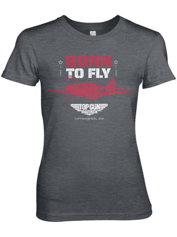 TOP GUN Shirt in Grau