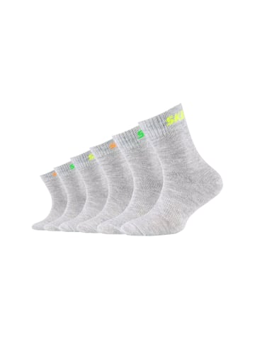 Skechers Socken 6er Pack mesh ventilation in fog melange