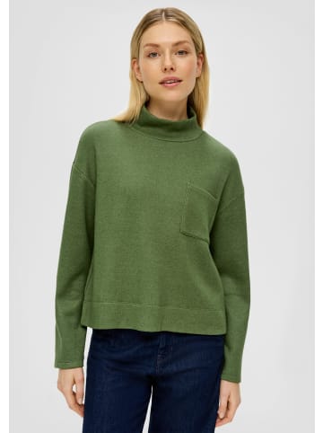 s.Oliver Sweatshirt langarm in Olive