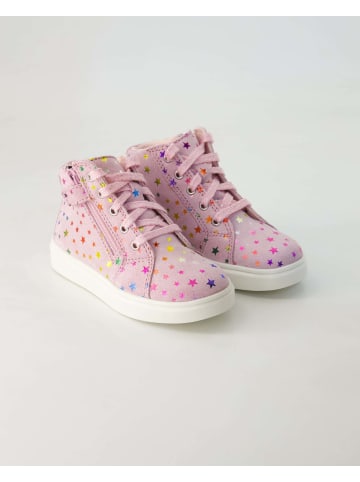 Richter Shoes Schnürstiefel in Rosa