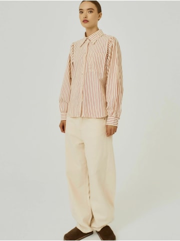 Norr Hemd Linna in Red stripes