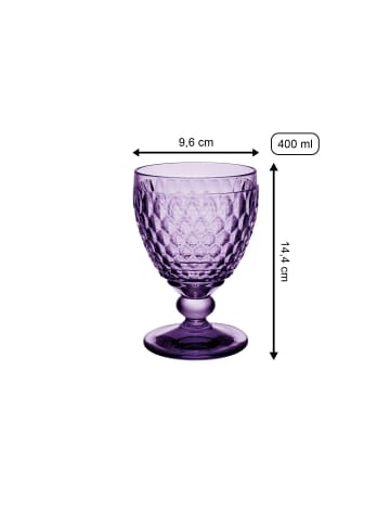 Villeroy & Boch Wasserglas Boston Coloured 400 ml in Lavender