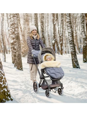 Kinderhaus Blaubär Kinderwagen Handwärmer WINTERBERG TOP in Grau