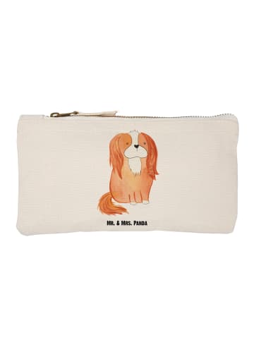 Mr. & Mrs. Panda Schminktasche Hund Cavalier King Charles Spanie... in Weiß