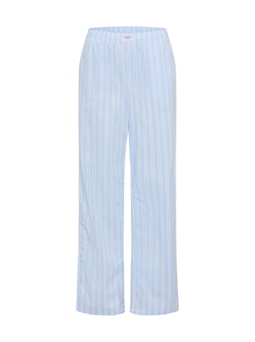 Copenhagen Studios Pyjamahose in hellblau gestreift