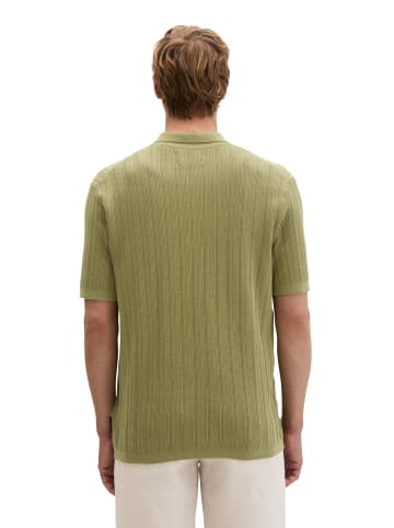 Marc O'Polo Strick-Poloshirt regular in Vibrant Fern