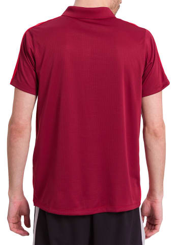 erima Squad Poloshirt in bordeaux/rot