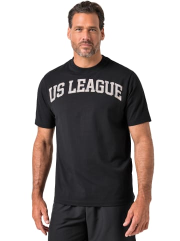 JP1880 Kurzarm T-Shirt in schwarz