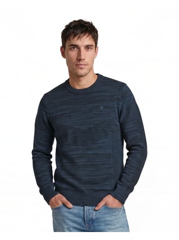 3D Biker Knit Pullover legion blue/vintage navy