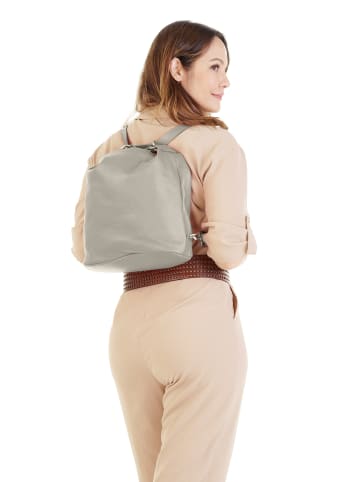 Samantha Look Shopper echt Leder in grau