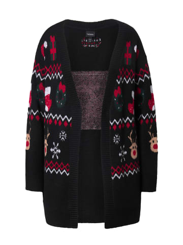 Ulla Popken Strickjacke in schwarz