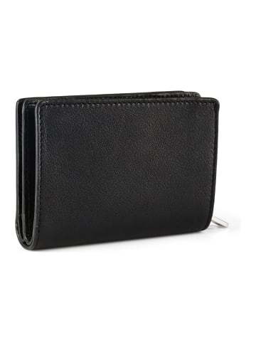 LIEBESKIND BERLIN Cloud II Geldbörse RFID Schutz Leder 8.5 cm in black