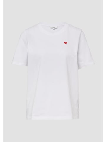 s.Oliver T-Shirt in 01D2_weiß