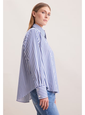 Seidensticker Hemdbluse Regular in Dunkelblau