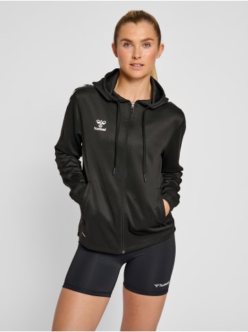 Hummel Reißverschluss Kapuzenpullover Hmlcore Damen in BLACK