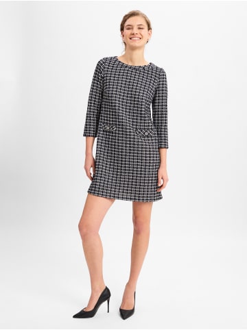 More & More Kleid in marine weiß - 0001