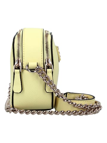 Guess Noelle Schultertasche 20 cm in pale yellow