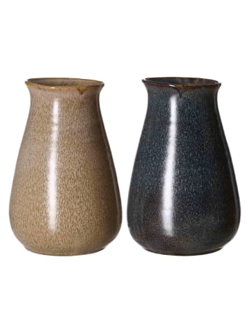Ritzenhoff & Breker 2er Set Vasen-Set Vigo 23,5 cm in braun-blau