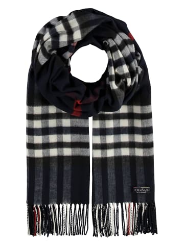 Fraas Schal in marine rot - 0010