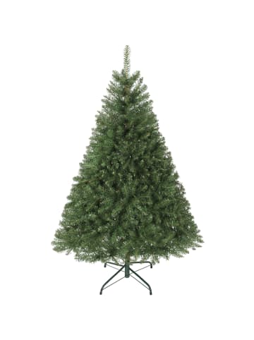 HOMCOM Weihnachtsbaum-110L x 110B x 180H cm-Grün