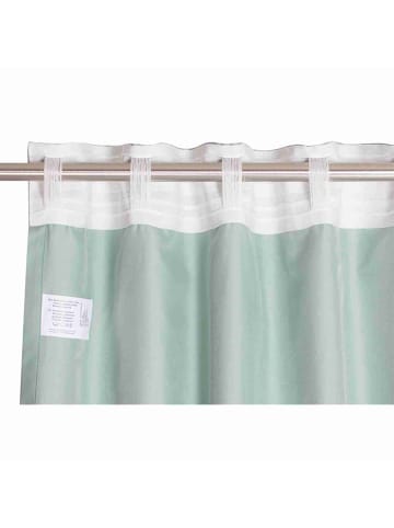 Schöner Wohnen Kollektion Blickdichter Schlaufenvorhang SOFT 1 in Lindgrün