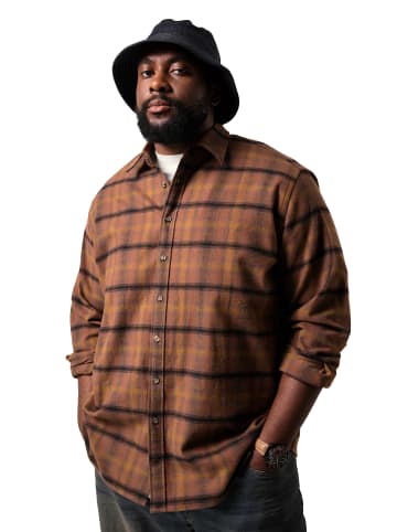 STHUGE Hemd in kastanie