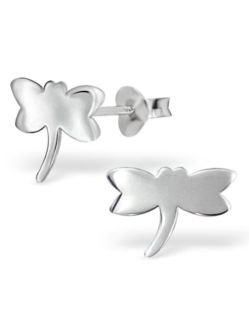 Bungsa Ohrstecker in Silber