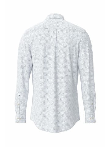 FYNCH-HATTON Langarm FreizeitHemd für Herren in weiß