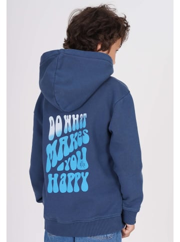 Band of Rascals Sweatwear " Happy " in blau