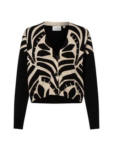 comma Pullover in schwarz beige - 0001