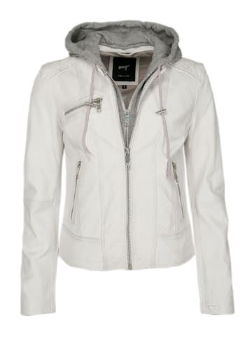 Maze Lederjacke Mico in weiß