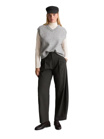 Marc O'Polo DENIM Karierte Hose relaxed in Dark Grey
