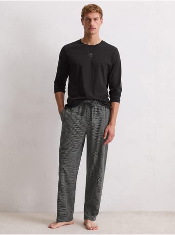 Marc O'Polo Pyjama Blend & Pair Cotton in Black/black print